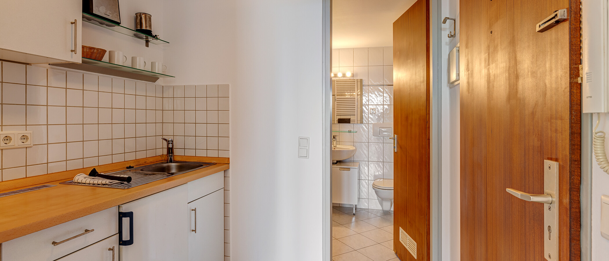 appartement München Olympiadorf 01 entrée/couloir 9781