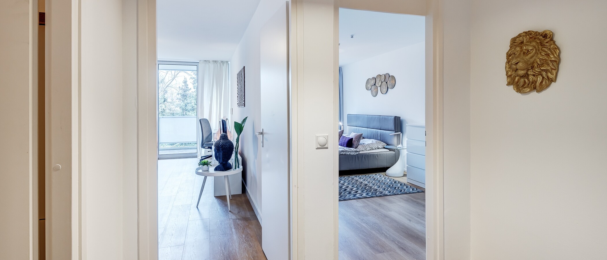 appartement München Schwabing-Nord (zw. Leopoldstraße & Englischen Garten) 01 entrée/couloir 9789