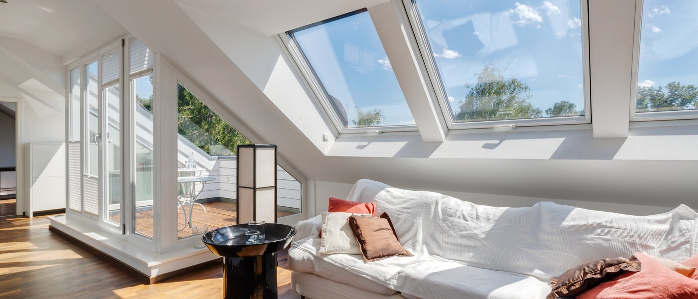 appartement avec terrasse sur le toit München Untermenzing 01 pièce à vivre 9794