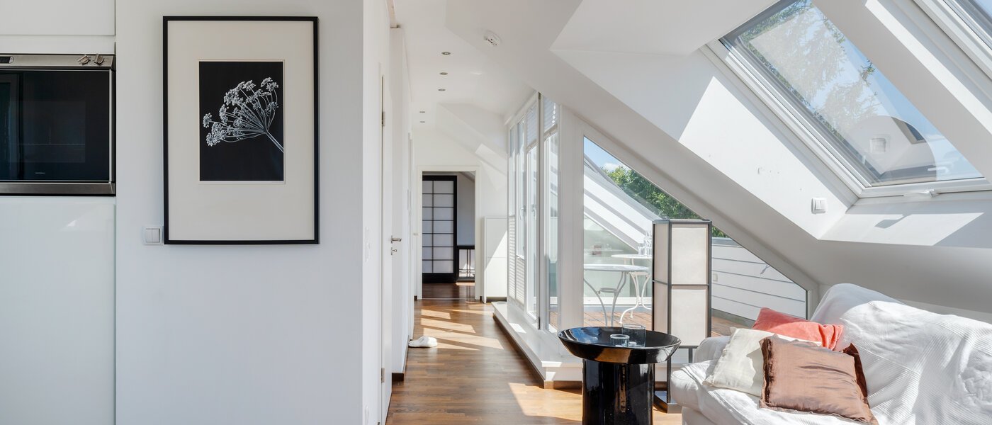 appartement avec terrasse sur le toit München Untermenzing 06 pièce à vivre 9794