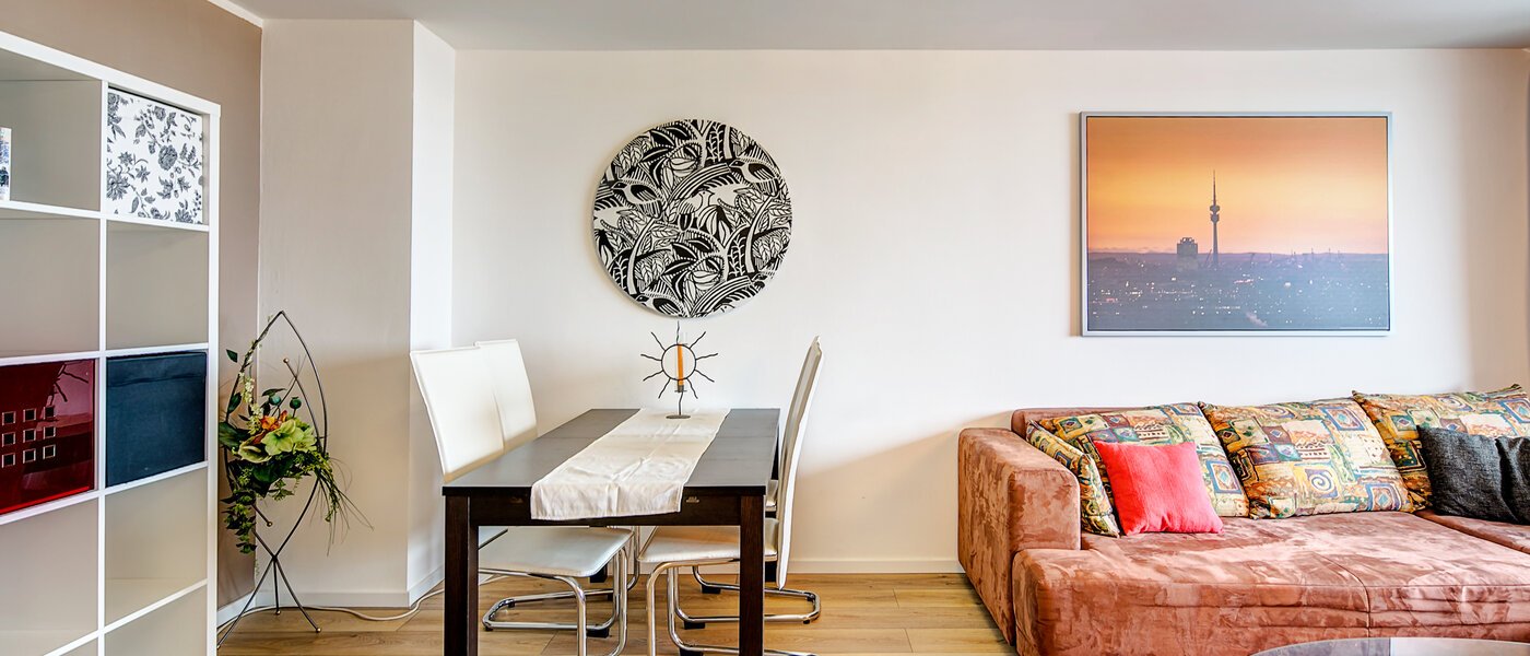 appartement München Am Hart 02 salon 9815