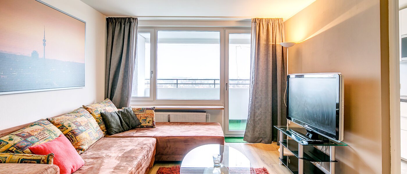 appartement München Am Hart 04 salon 9815