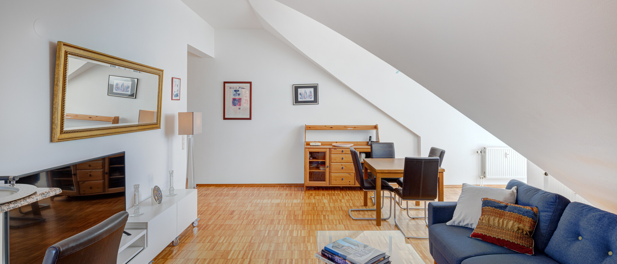appartement sous les toits Ottobrunn 04 pièce à vivre 9824