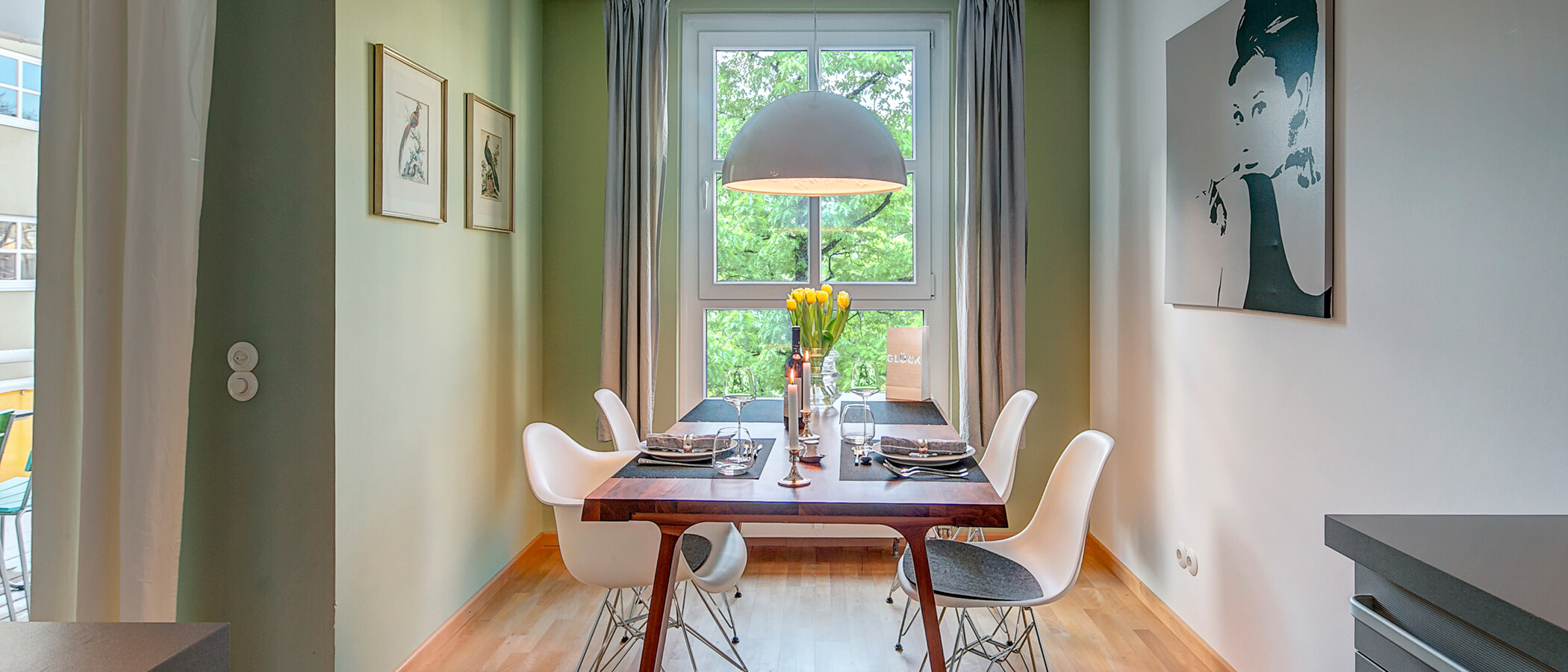 appartement München Nymphenburg-Gern 01 salle à manger 9853