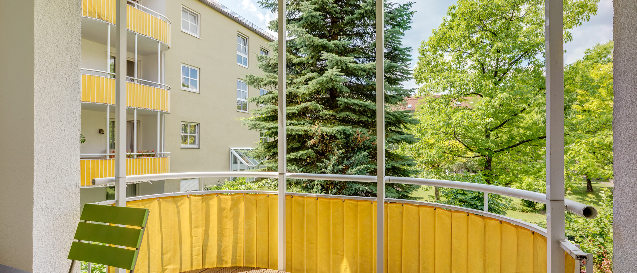 appartement München Nymphenburg-Gern 01 balcon 9853