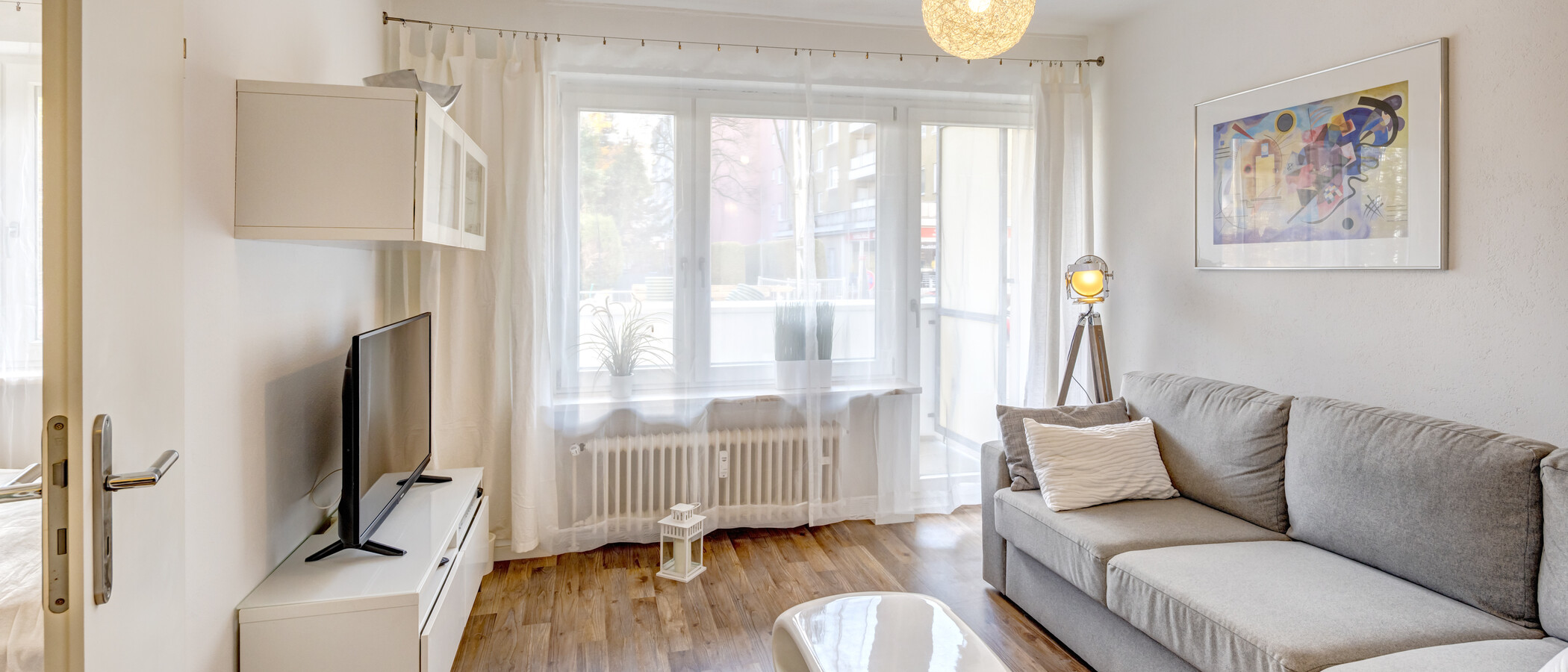 appartement München Milbertshofen 01 pièce à vivre 9863