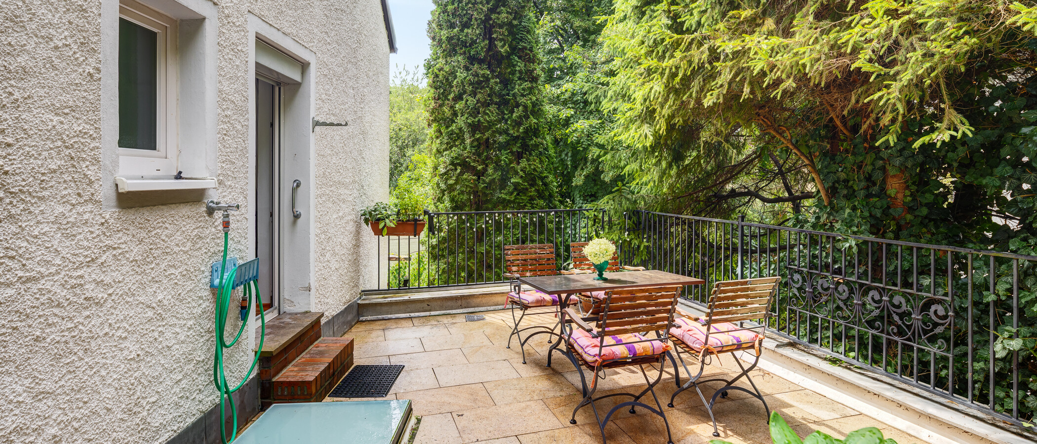 appartement style maisonnette München Thalkirchen 02 terrasse sur le toit 9867