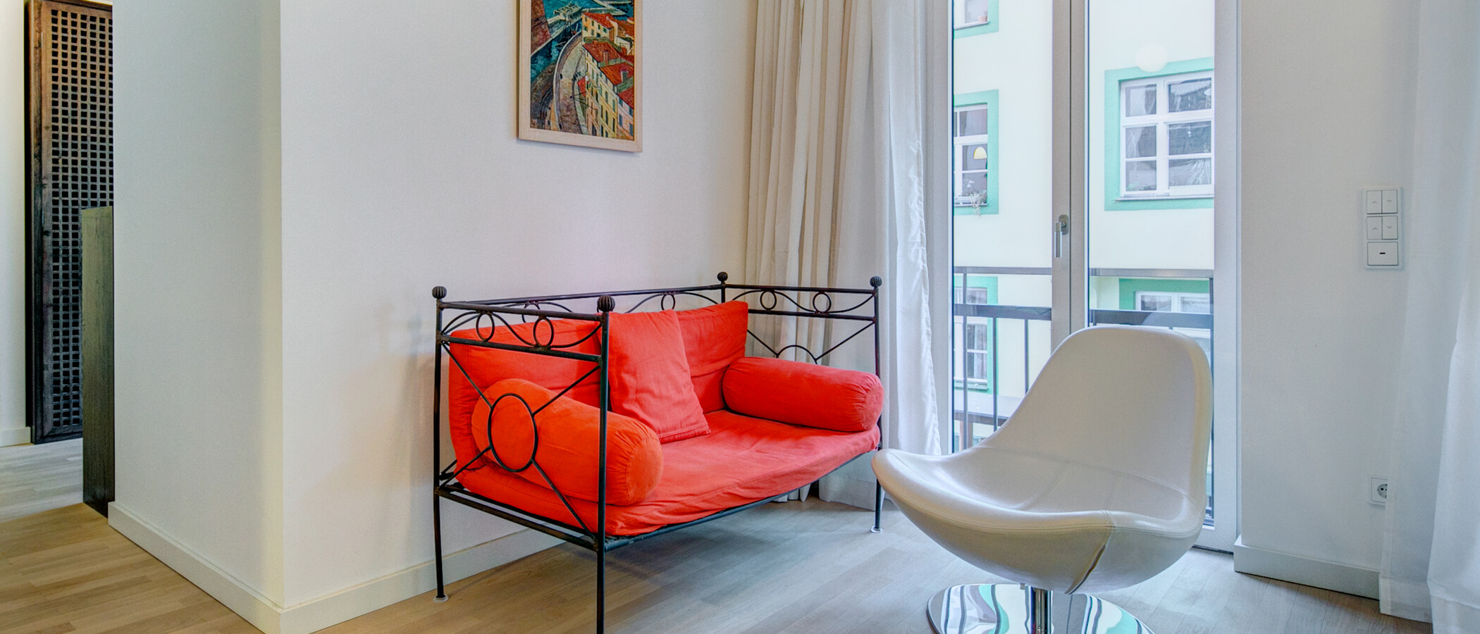appartement München Maxvorstadt - Universitätsviertel 05 salon 9869