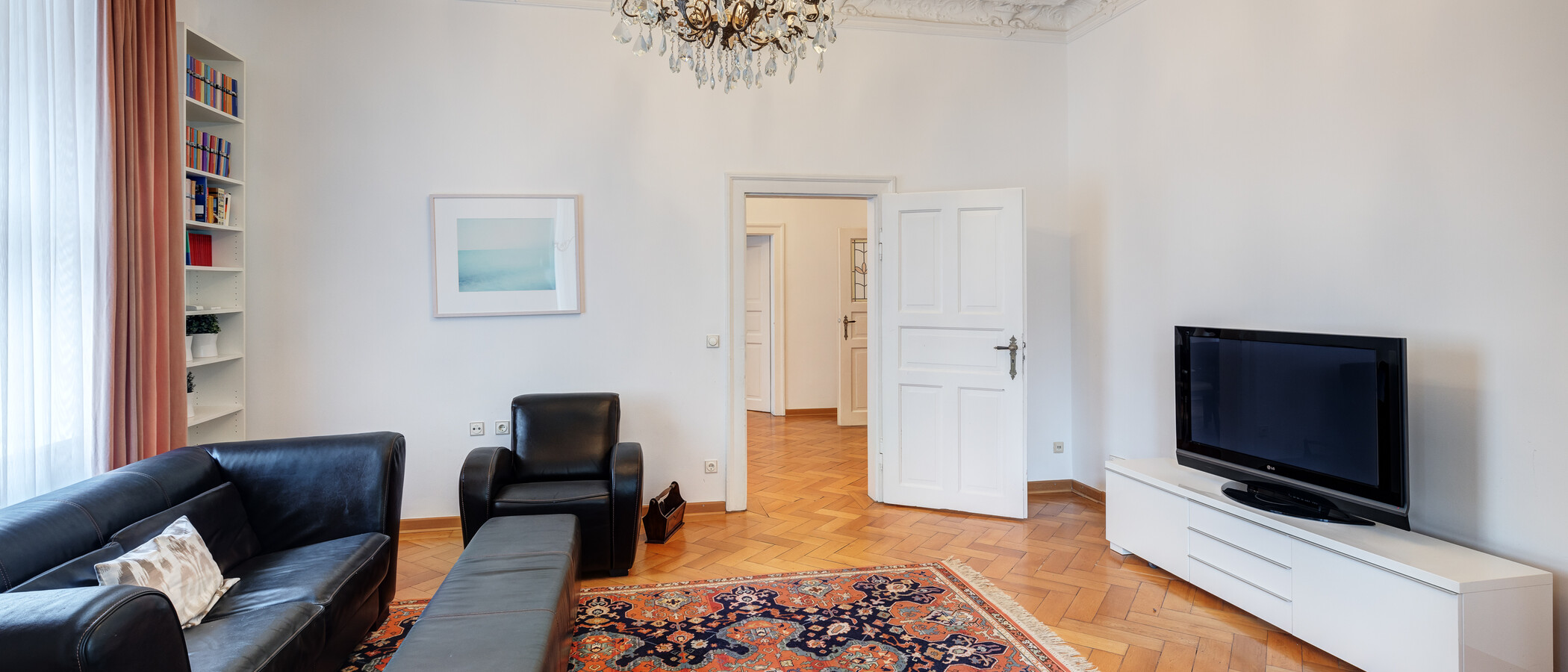 appartement München Schwabing-Nord (zw. Belgrad- & Leopoldstraße) 03 salle de séjour 9895