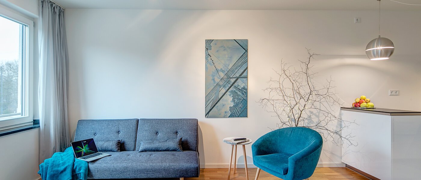 appartement München Schwabing-Georgenschwaige 01 salon 9904