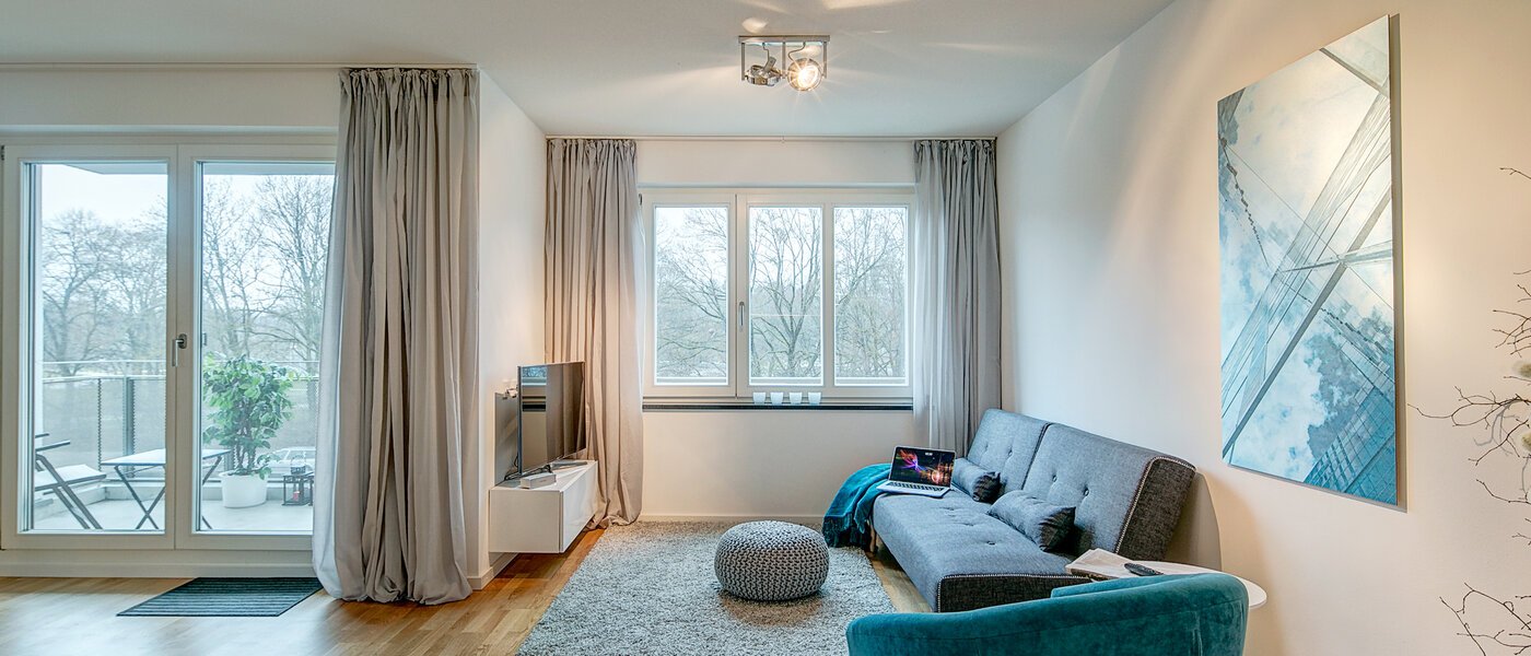 appartement München Schwabing-Georgenschwaige 02 salon 9904