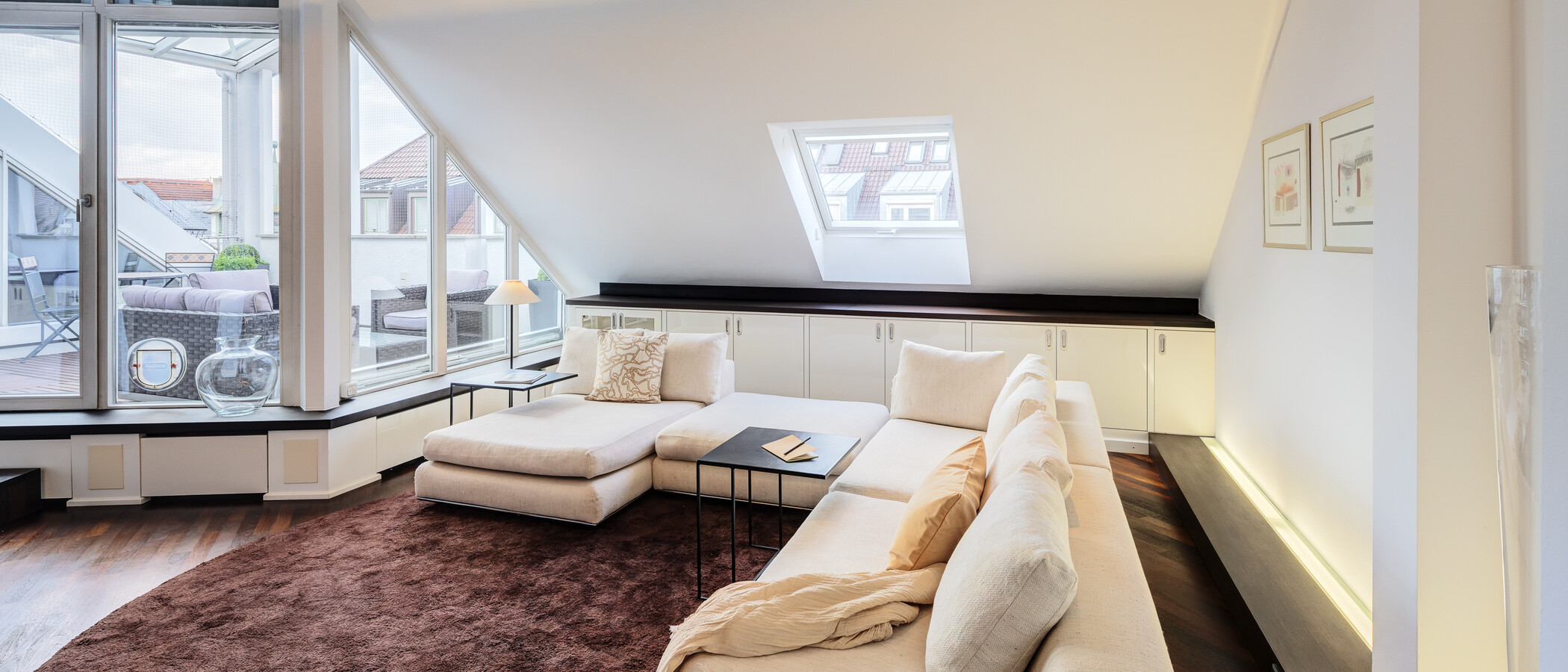 appartement style maisonnette avec mezzanine München Maxvorstadt - Museumsviertel 03 pièce à vivre 9925
