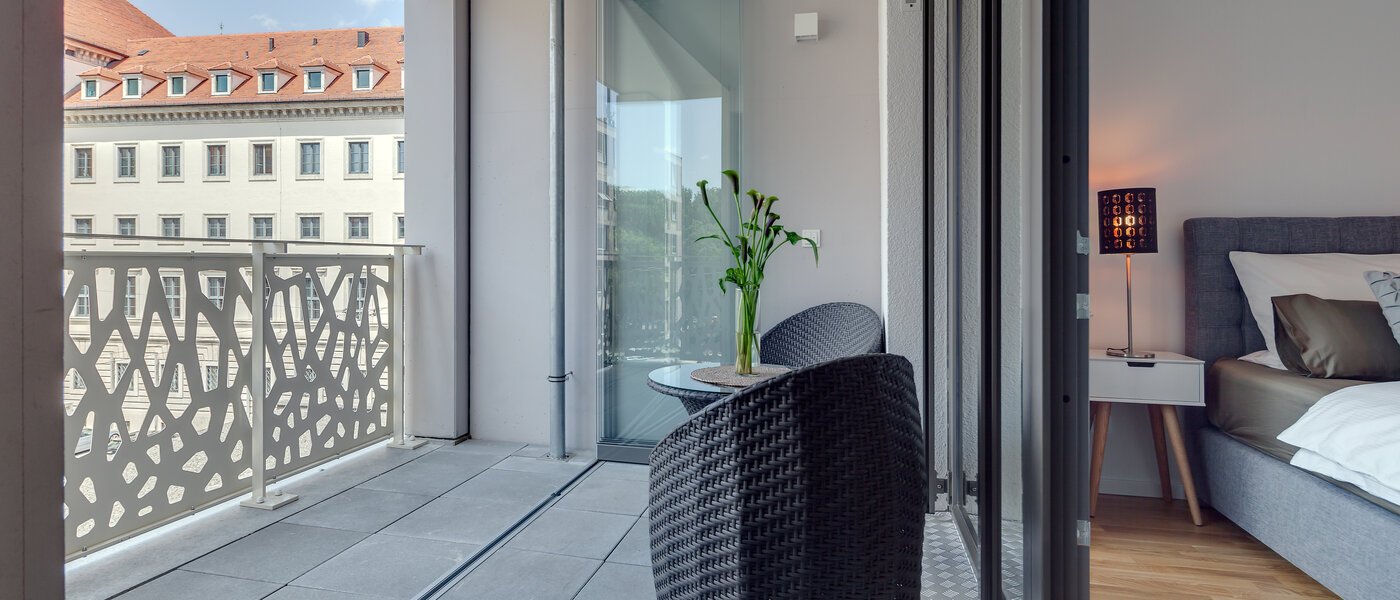 appartement München Lehel 02 balcon 9937