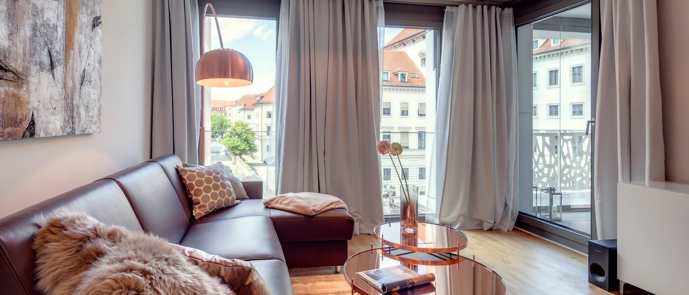 appartement München Lehel 02 pièce à vivre 9937