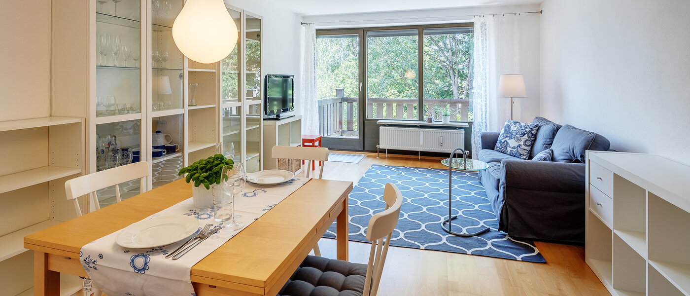 appartement München Moosach 01 pièce à vivre 9941