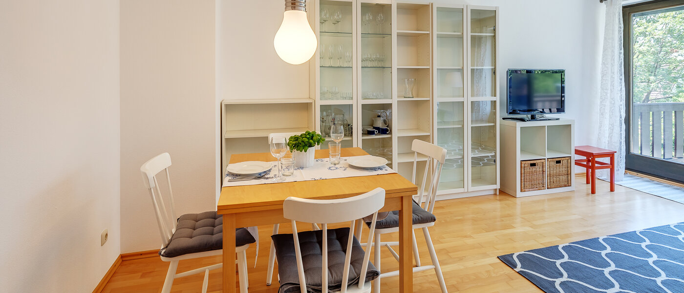 appartement München Moosach 02 pièce à vivre 9941