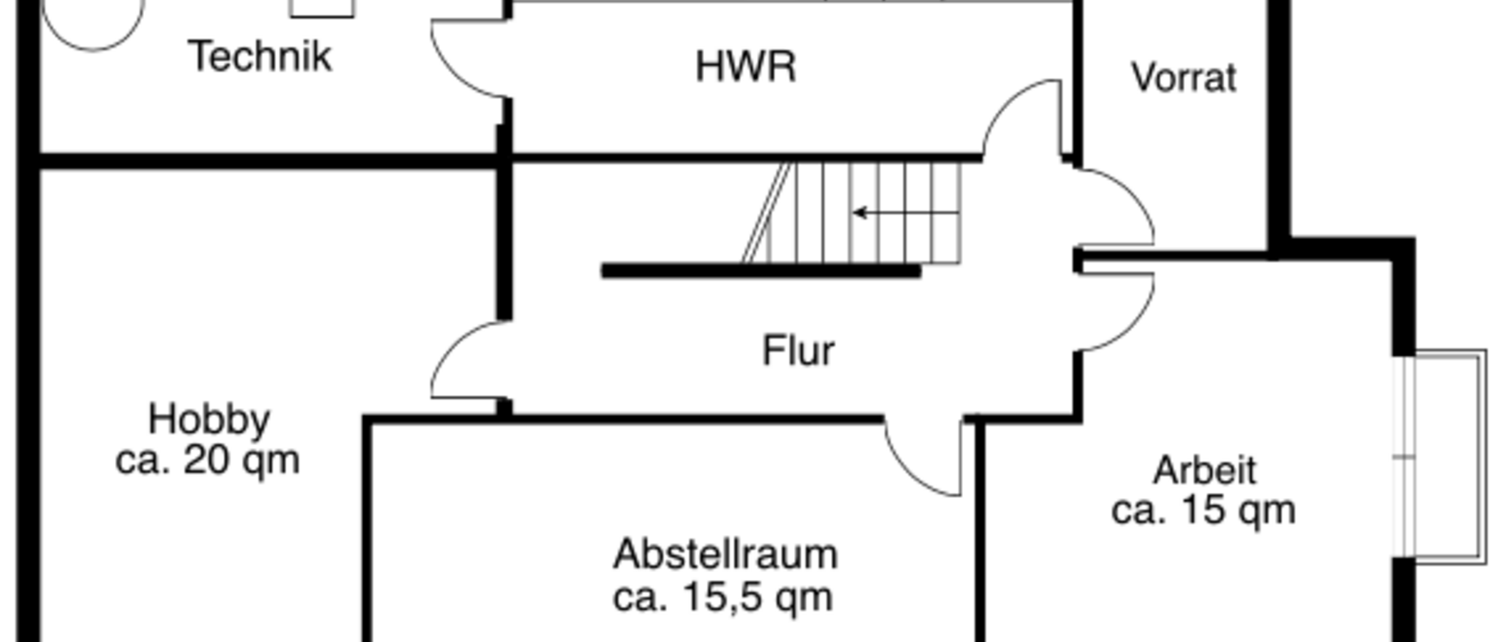 villa München Schwabing - Domagkpark 03 plan d'étage 995