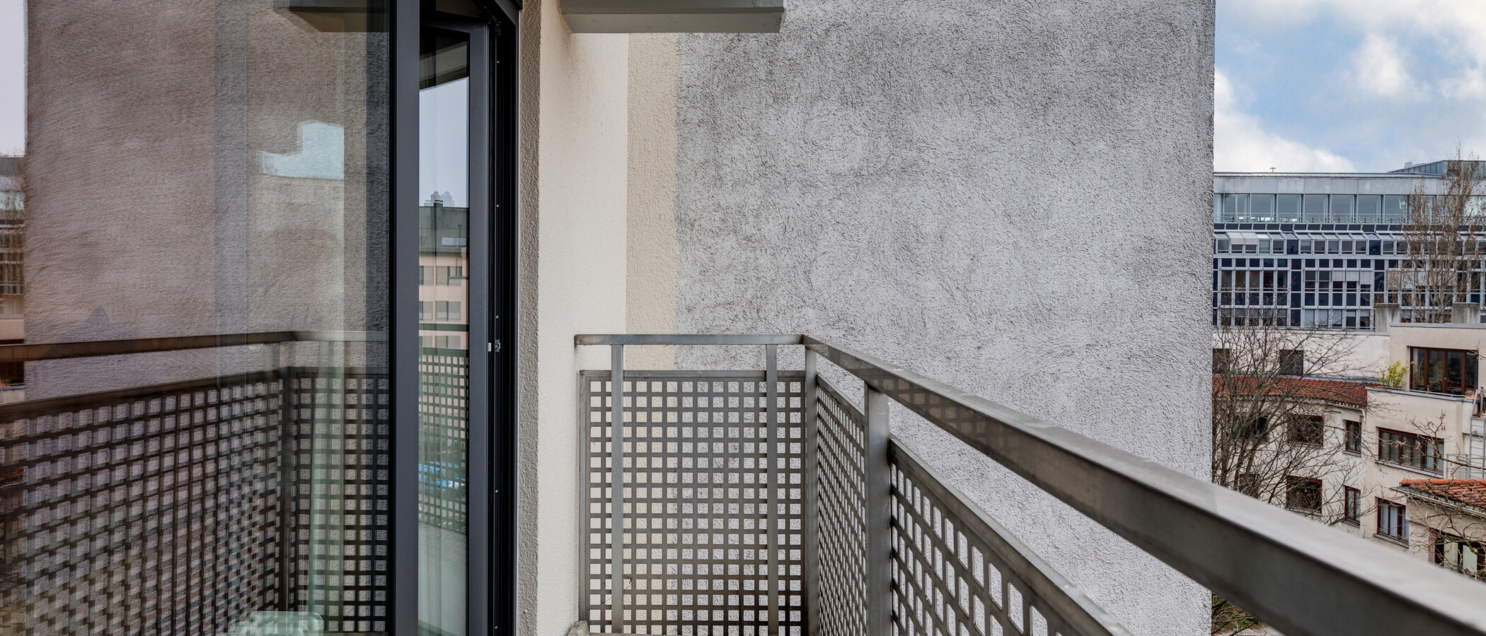 studio München Maxvorstadt 02 balcon 9951