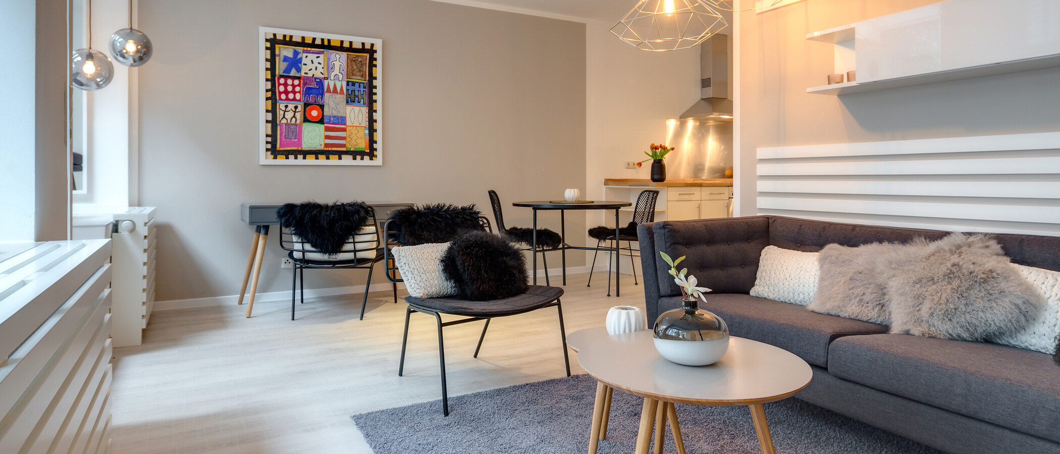 appartement München Schwabing-West (rund um den Hohenzollernplatz) 01 salon 9957