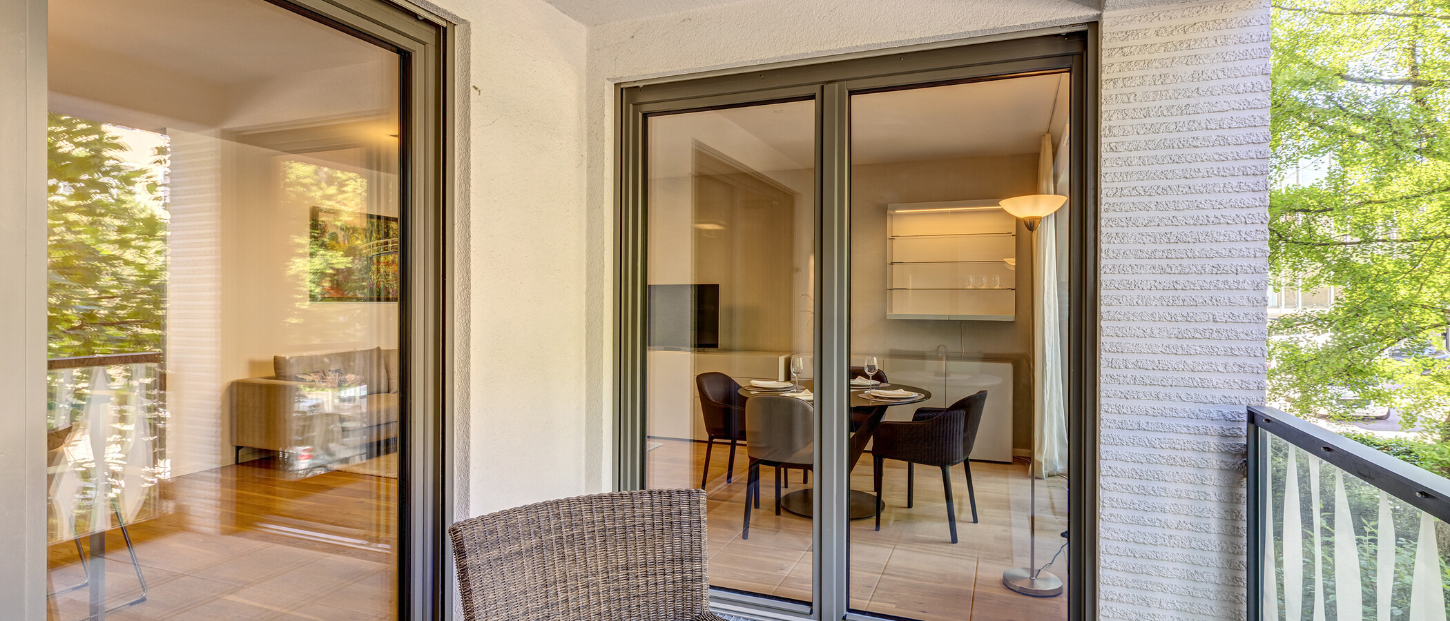 appartement München Ludwigsvorstadt 03 loggia 9983
