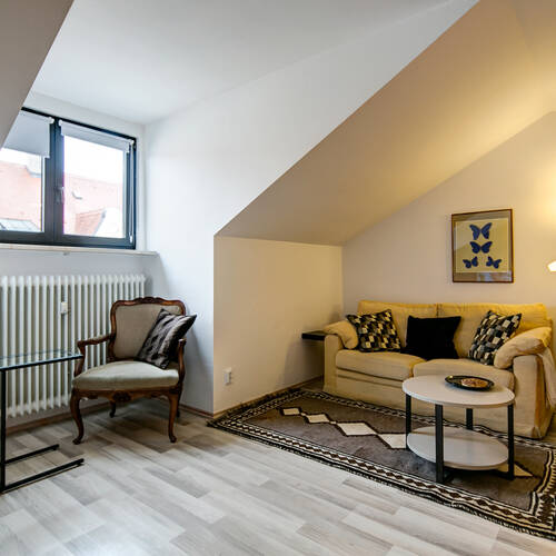 appartement sous les toits avec 1 pièce | Munich-Isarvorstadt | 10048