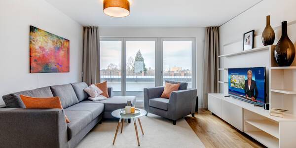 appartement avec terrasse sur le toit avec 3 pièces | Munich-Milbertshofen | 10440