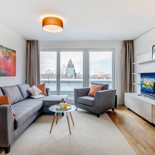 appartement avec terrasse sur le toit avec 3 pièces | Munich-Milbertshofen | 10440