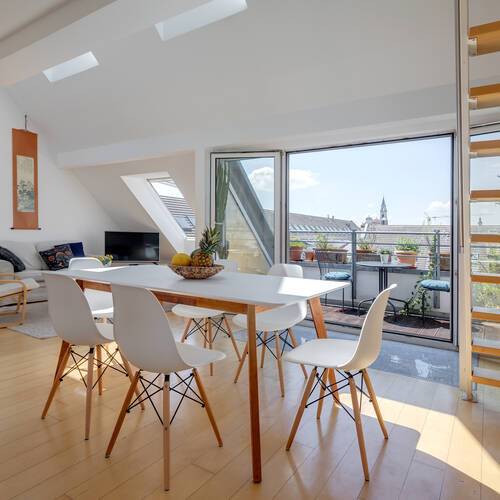 appartement style maisonnette avec 3 pièces | Munich-Sendling | 10582