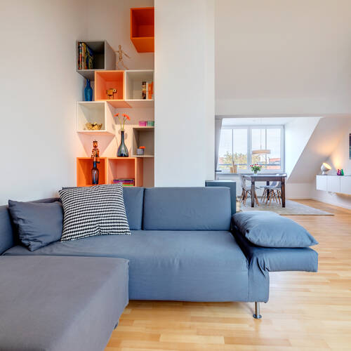 appartement sous les toits avec 2 pièces | Munich-Schwabing | 10759