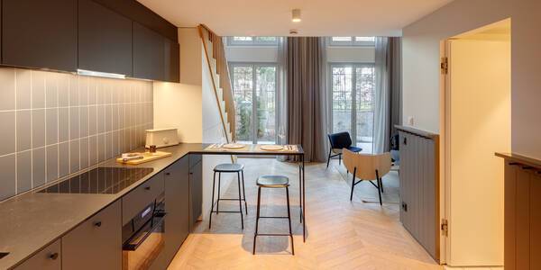 appartement style maisonnette avec mezzanine avec 1.5 pièces | Munich-Herzogpark | 12521