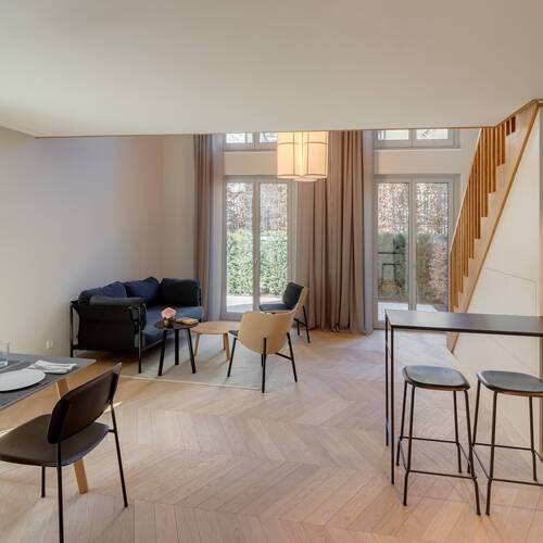 appartement style maisonnette avec mezzanine avec 1.5 pièces | Munich-Herzogpark | 12522