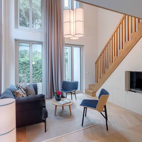 appartement style maisonnette avec mezzanine avec 1.5 pièces | Munich-Herzogpark | 12616