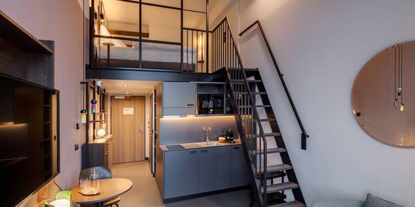 appartement style maisonnette avec 1.5 pièces | Munich-Neuperlach | 13252