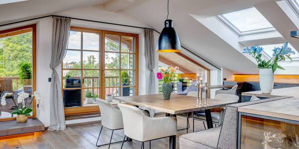 appartement sous les toits avec 2 pièces | Holzkirchen | 13582