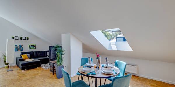 appartement sous les toits avec 1.5 pièces | Munich-Waldtrudering | 13621