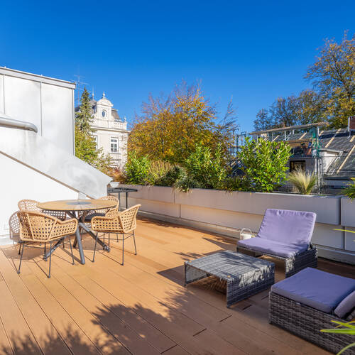 appartement avec terrasse sur le toit avec 3 pièces | Munich-Solln | 13689