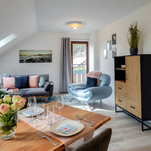 appartement sous les toits avec 2 pièces | Eching | 13716