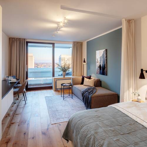 appartement avec 1 pièce | Munich-Arabellapark | 13725
