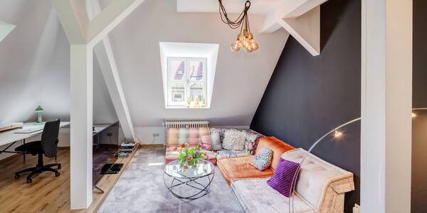 appartement avec terrasse sur le toit avec 3 pièces | Munich-Neuhausen | 14424