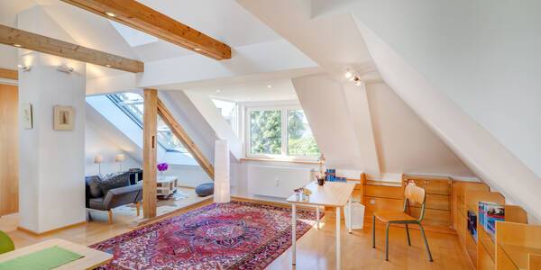 appartement sous les toits avec 1.5 pièces | Munich-Fasangarten | 14562