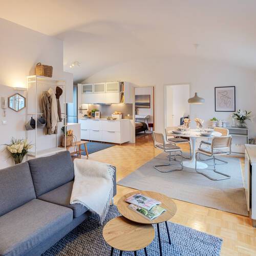 appartement avec terrasse sur le toit avec 3 pièces | Munich-Maxvorstadt | 14758