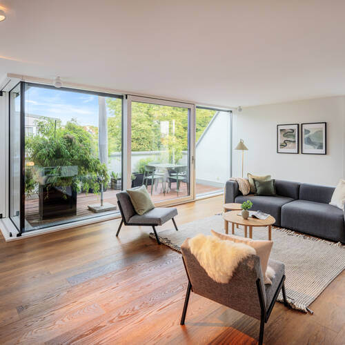 appartement avec terrasse sur le toit avec 4.5 pièces | Munich-Ludwigsvorstadt | 14956