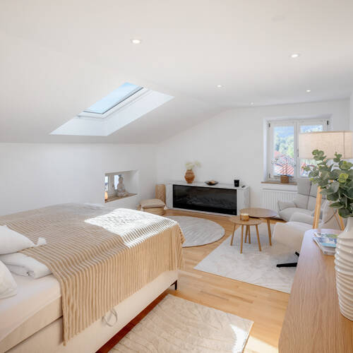 appartement sous les toits avec 1 pièce | Gmund am Tegernsee | 15021