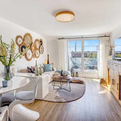 appartement sous les toits avec 2 pièces | Unterschleißheim | 15029