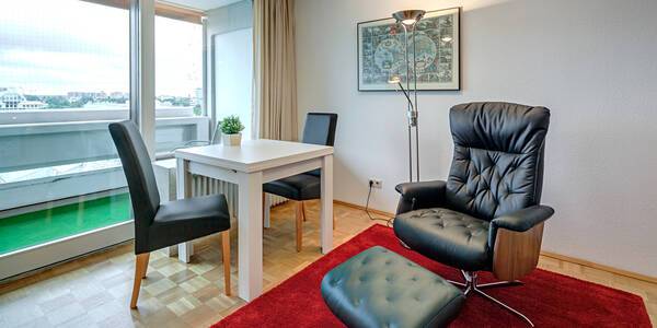 studio avec 1 pièce | Munich-Arabellapark | 2851