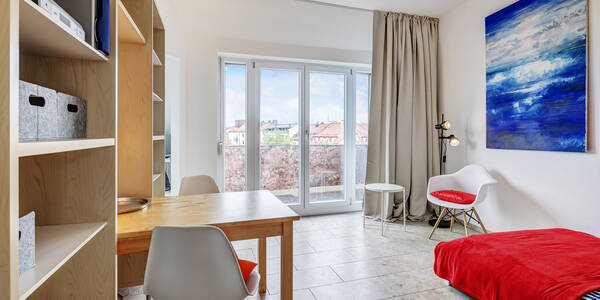 appartement sous les toits avec 1 pièce | Munich-Schwabing | 598