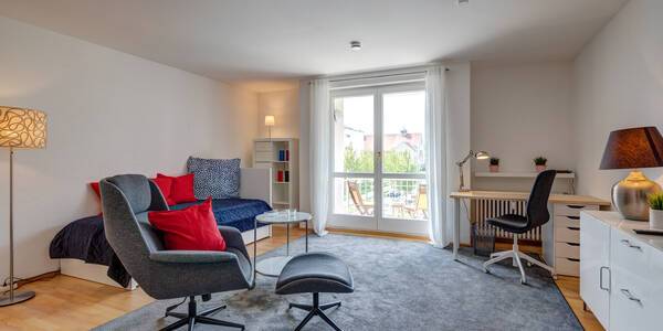 appartement avec 1 pièce | Munich-Schwabing | 6538