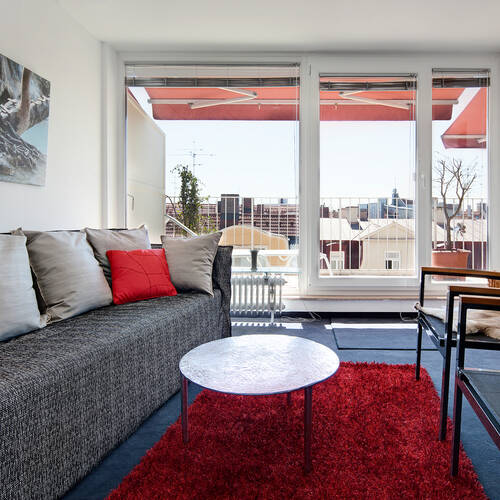 appartement avec terrasse sur le toit avec 2.5 pièces | Munich-Schwabing | 7704