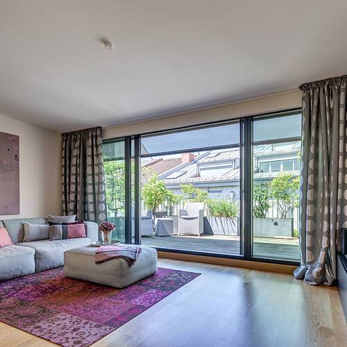 appartement avec terrasse sur le toit avec 3 pièces | Munich-Altstadt | 9009