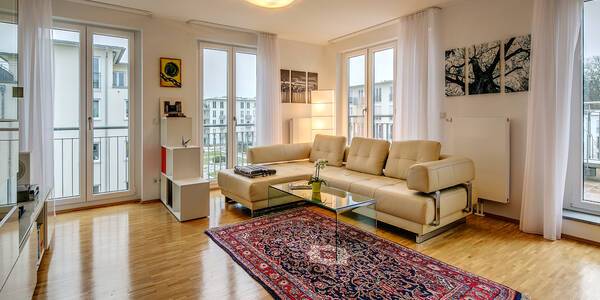appartement avec terrasse sur le toit avec 2 pièces | Munich-Nymphenburg | 9208